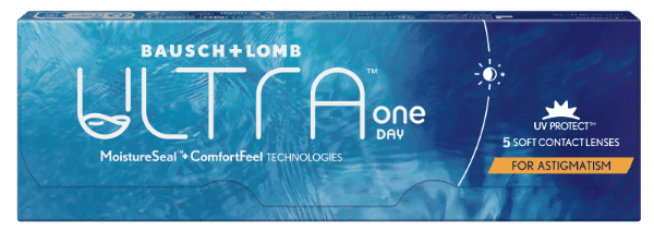 Eske med 30 ultra one day for astigmatism kontaktlinser